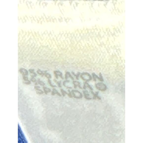 J.‎ JILL Wearever Ballet Sleeve Dress 3/4 Knee Length Stretch Blue Size Small - Picture 4 of 5